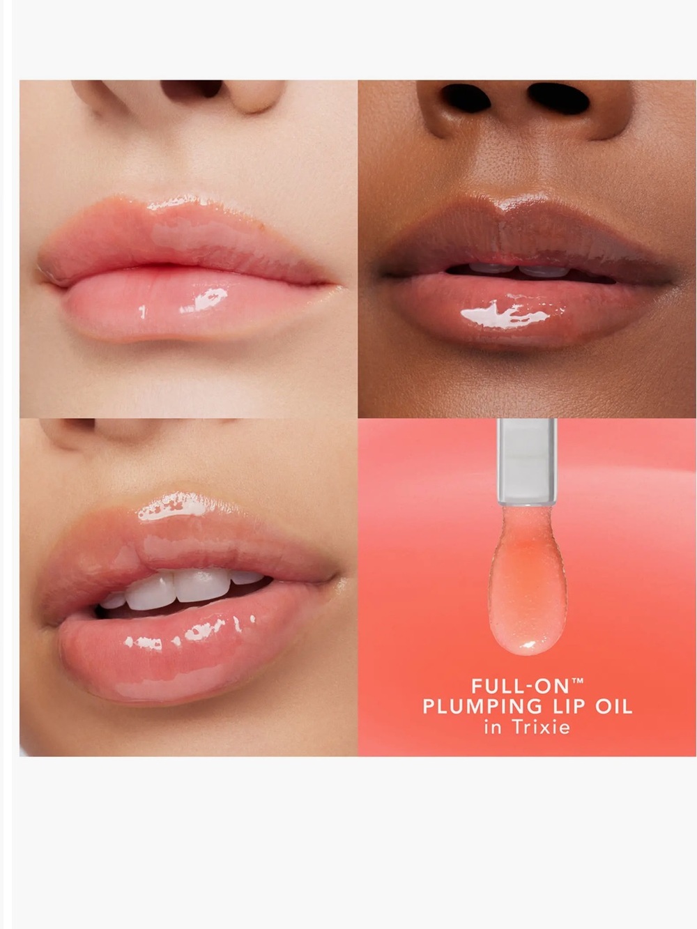 New! Buxom Full-On Plumping Lip Oil in Trixie